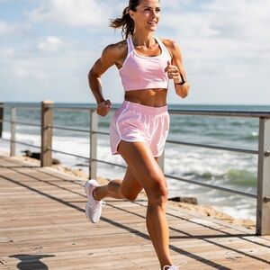 adidas Pink Women's Athletic Shorts